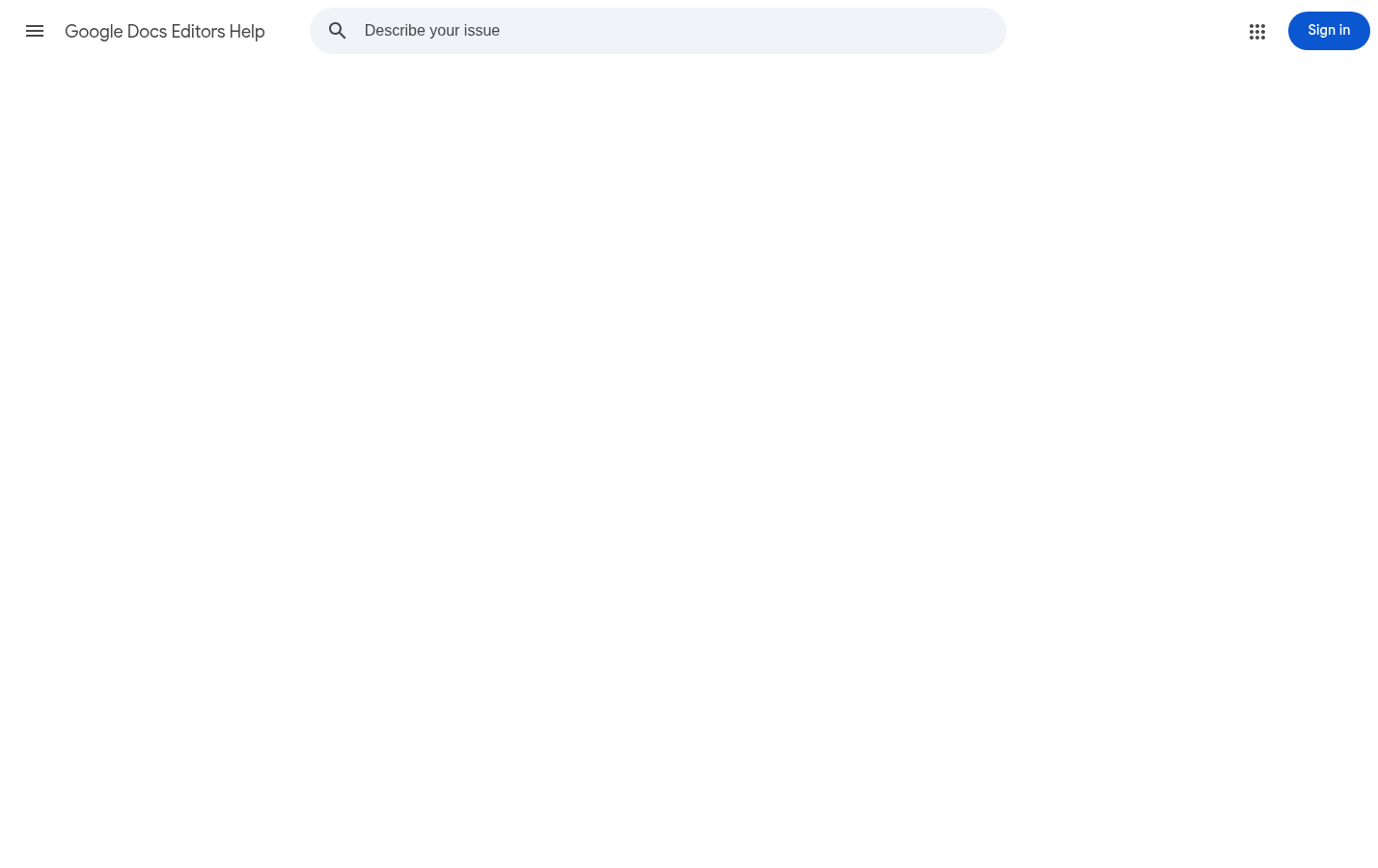 Support: Google Sheets VLOOKUP function syntax and example area