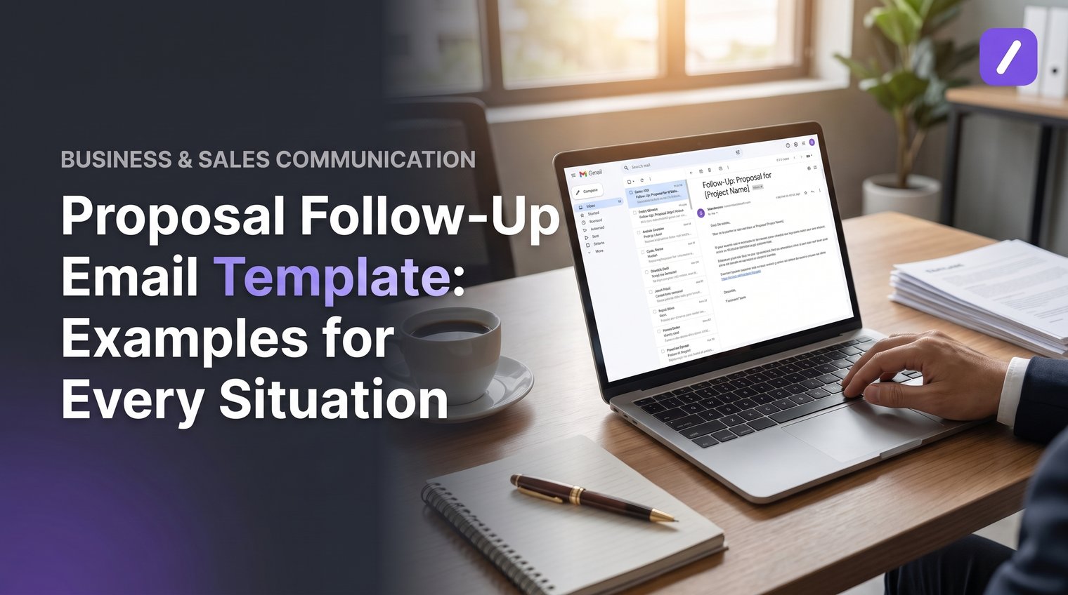 Proposal Follow-Up Email Template: Examples for Every Situation