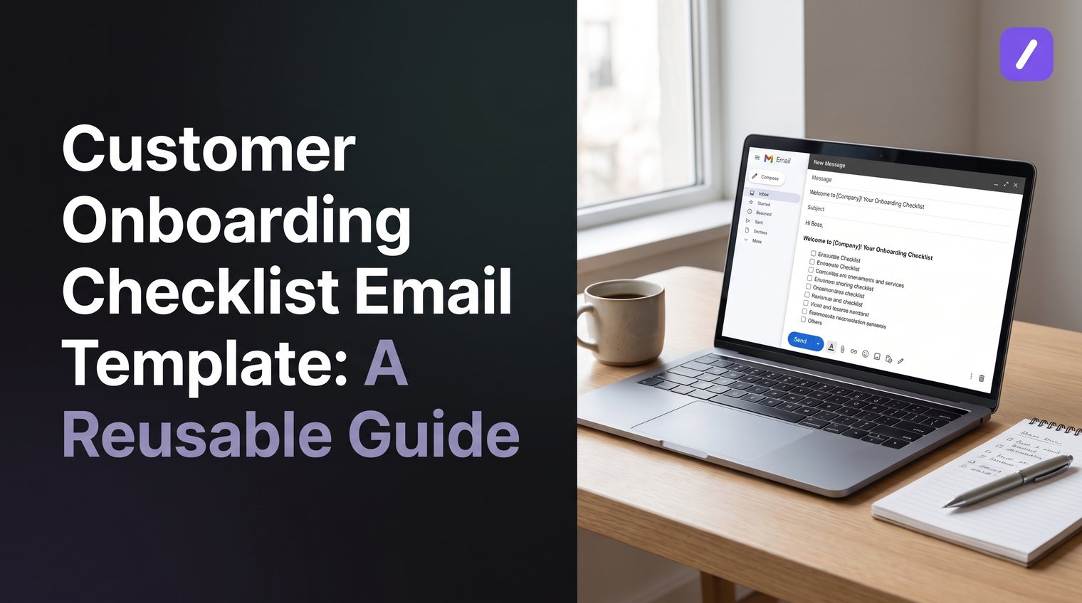 Customer Onboarding Checklist Email Template: A Reusable Guide