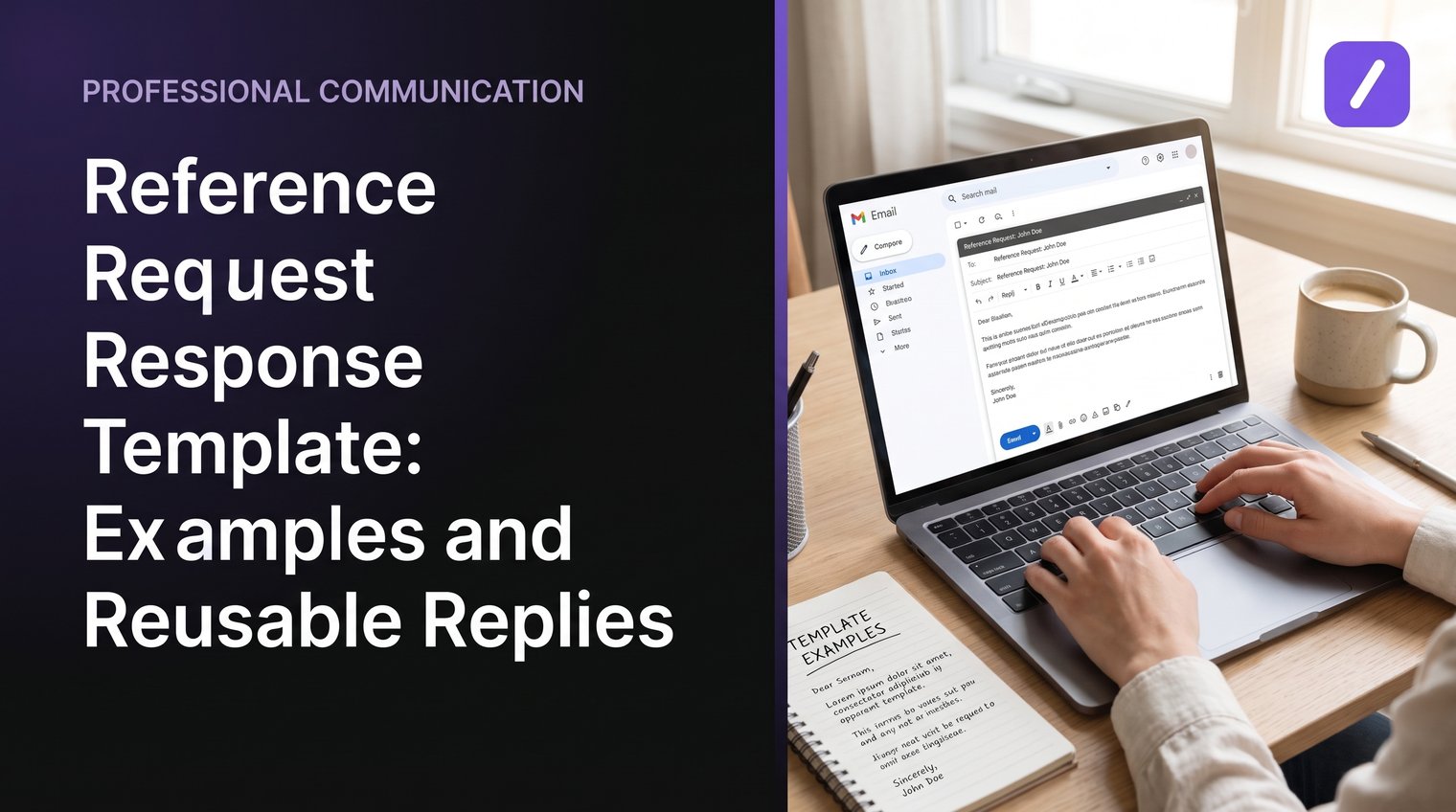 Reference Request Response Template: Examples and Reusable Replies