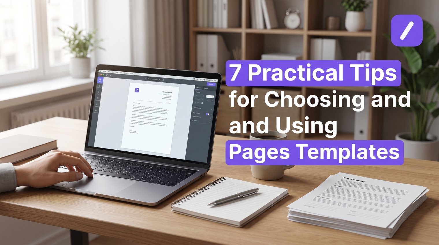 7 Practical Tips for Choosing and Using Pages Templates