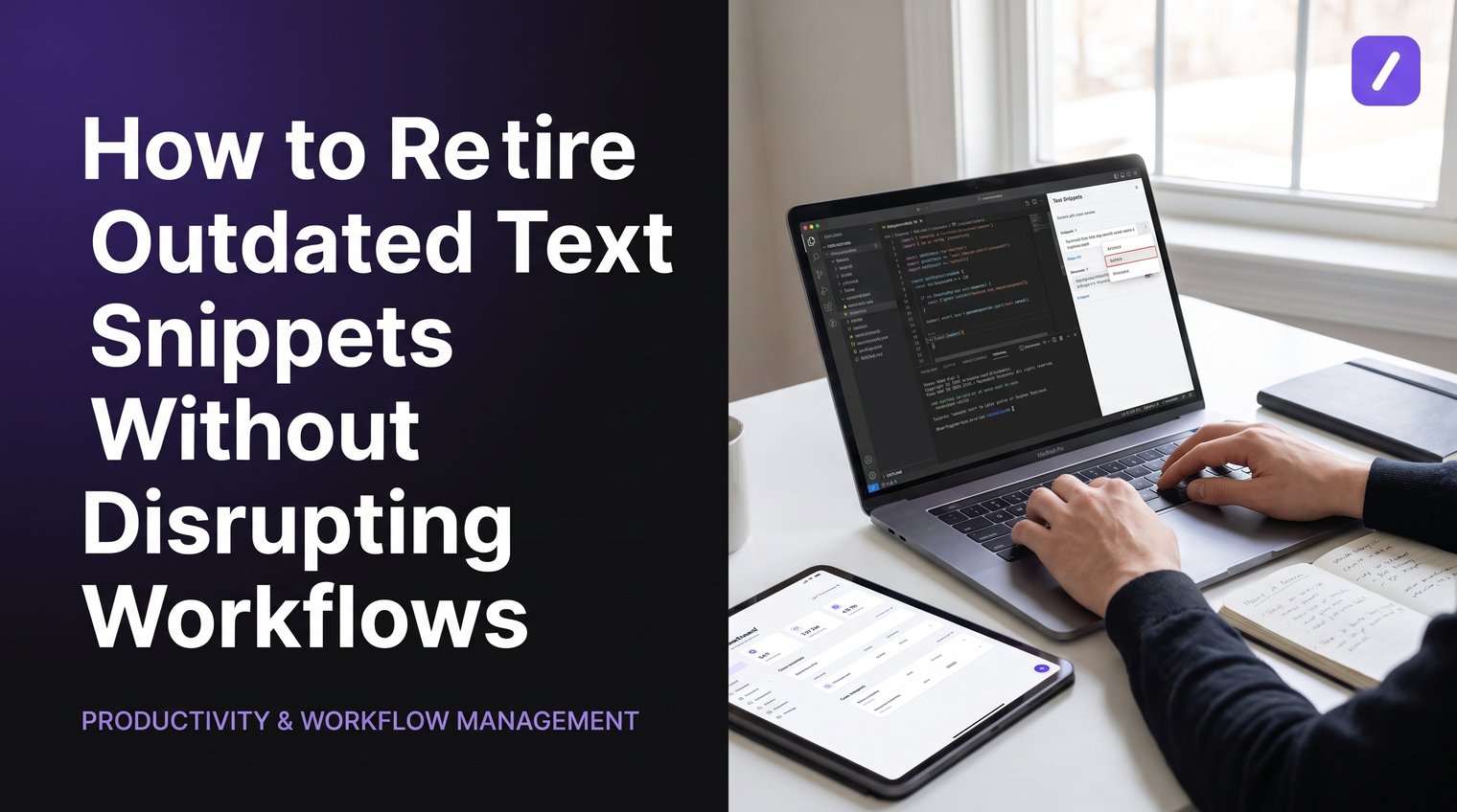 How to Retire Outdated Text Snippets Without Disrupting Workflows