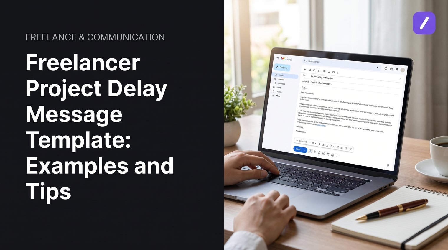Freelancer Project Delay Message Template: Examples and Tips