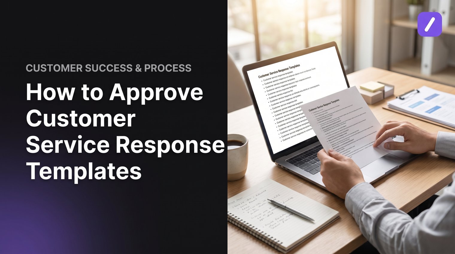 How to Approve Customer Service Response Templates