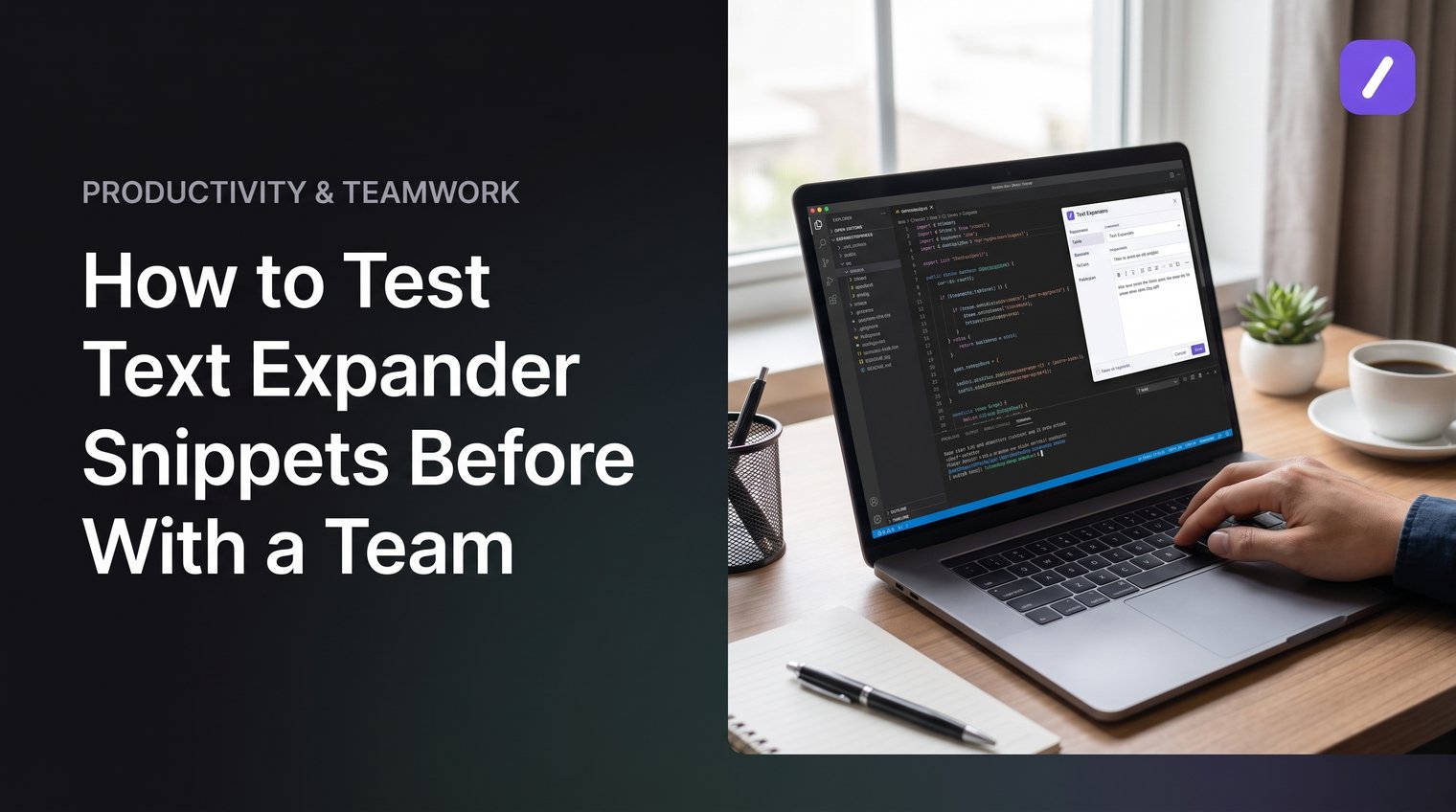 How to Test Text Expander Snippets Before Sharing With a Team