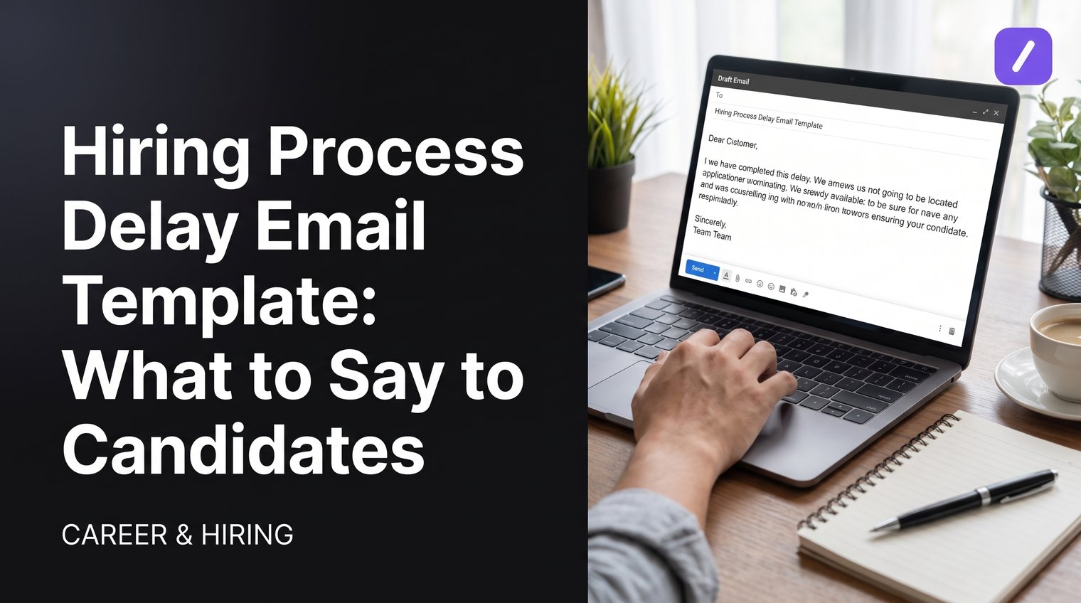 Hiring Process Delay Email Template: What to Say to Candidates