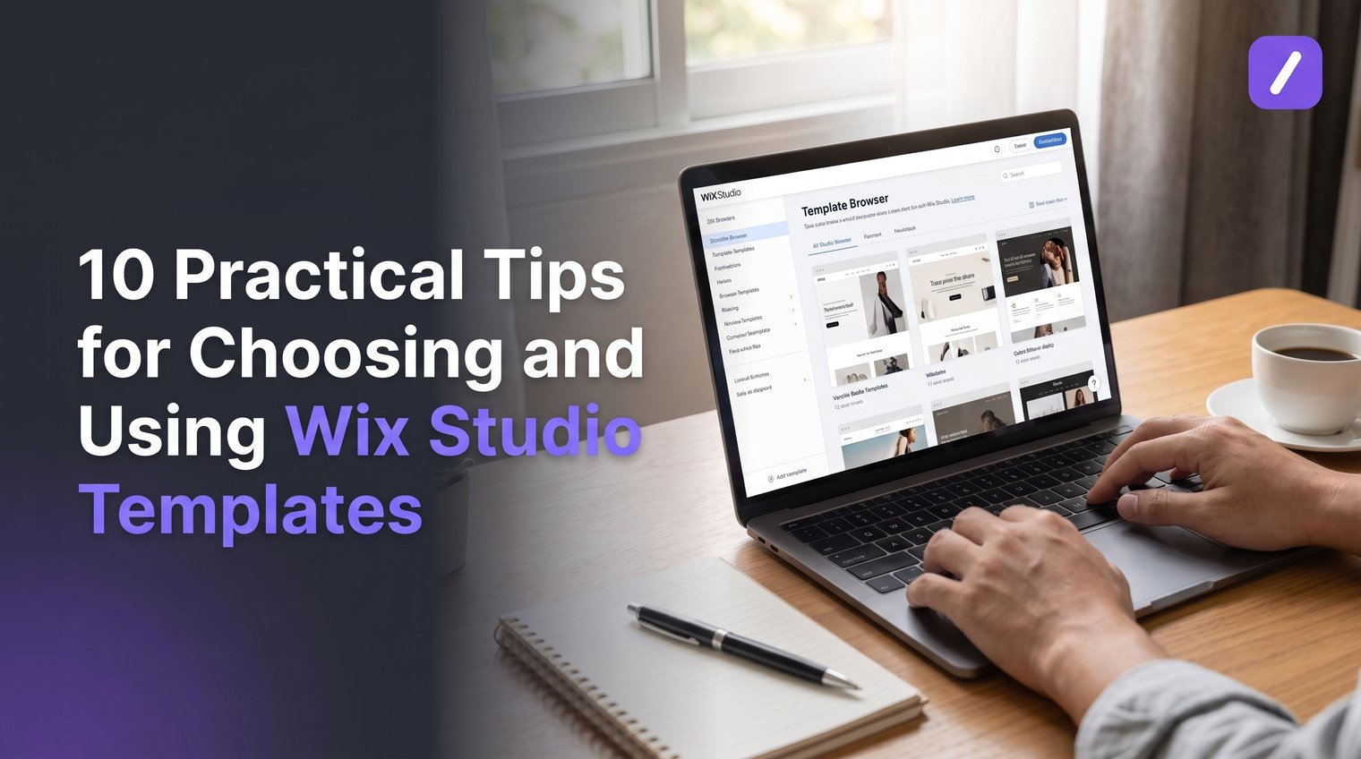 10 Practical Tips for Choosing and Using Wix Studio Templates
