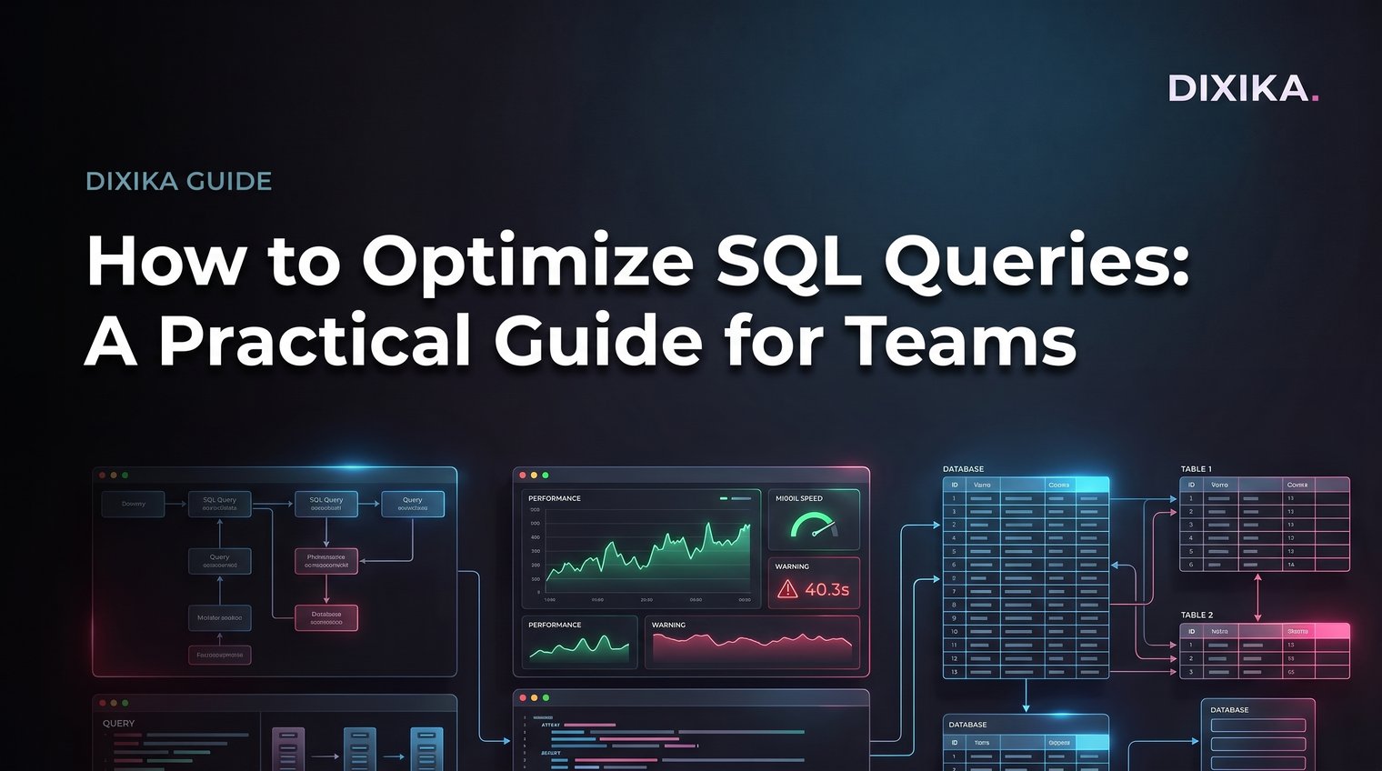 How to Optimize SQL Queries: A Practical Guide for Teams
