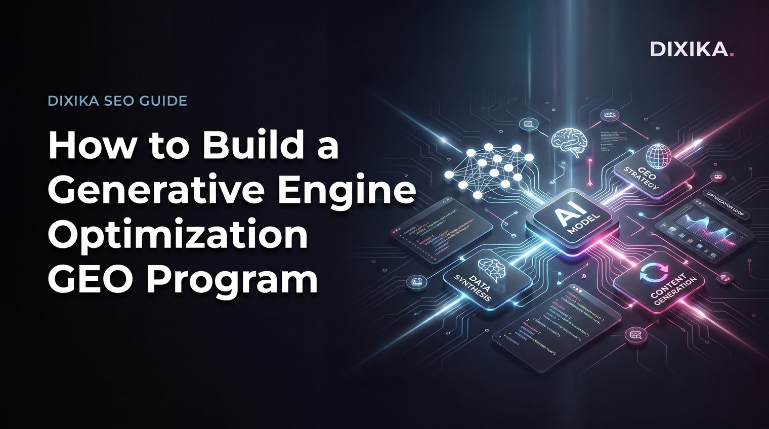 How to Build a Generative Engine Optimization GEO Program