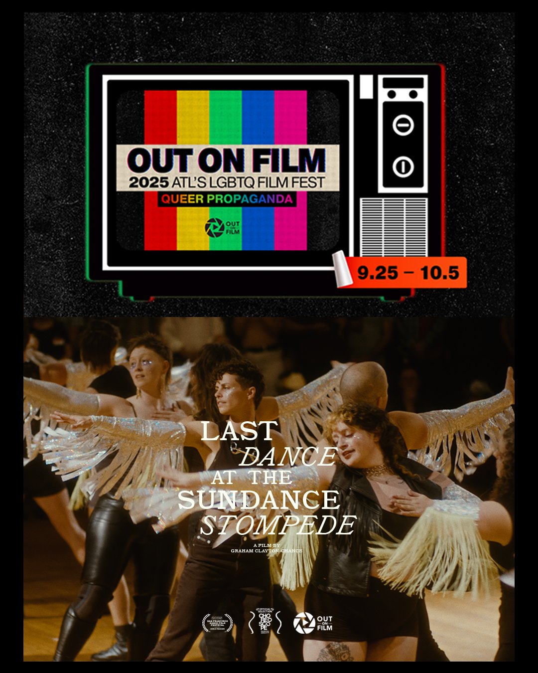 Out on Film. Official Selection. Wed 1st October