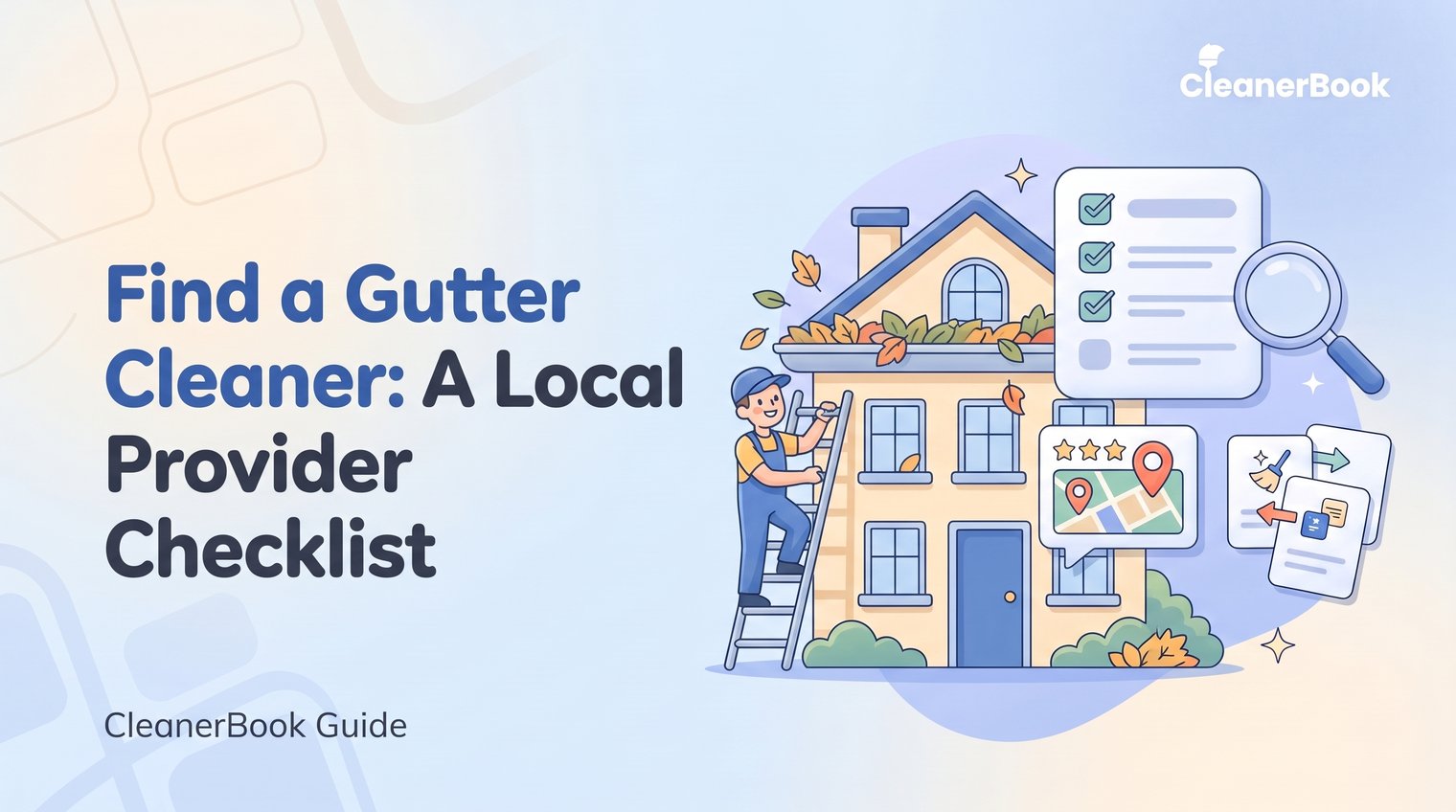 Find a Gutter Cleaner: A Local Provider Checklist