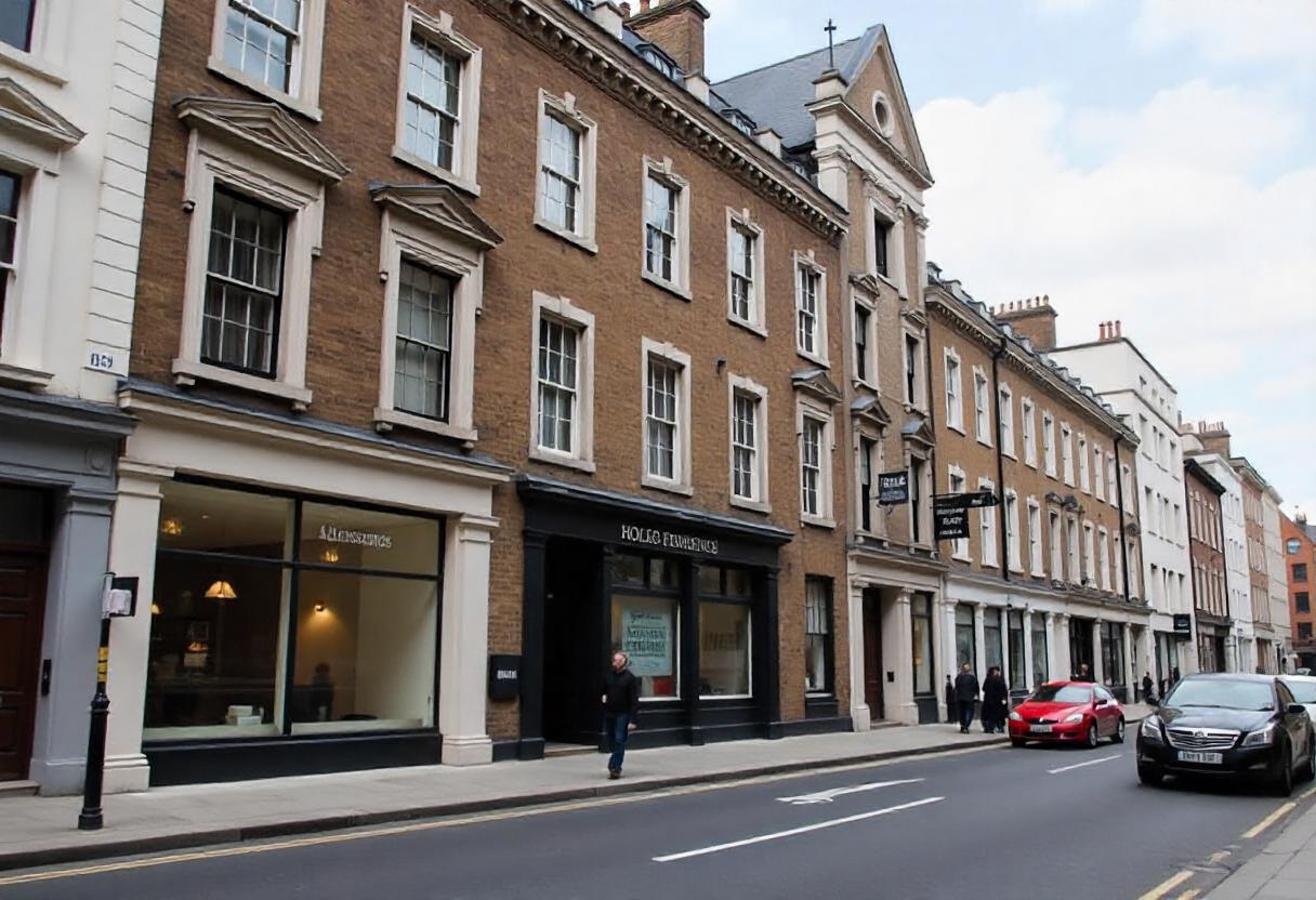 Budget hotel room in Central London with modern amenities