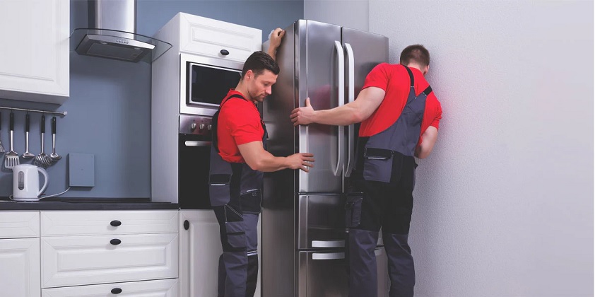 Leaving appliance moving to the professionals can prevent damage and injuries