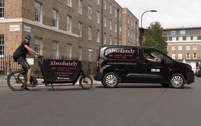Absolutely couriers eco friendly options