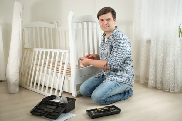 Disassembling large items will make it easier to deliver