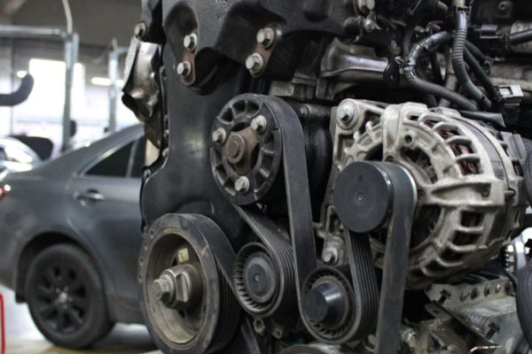 Large heavy car part for professional delivery