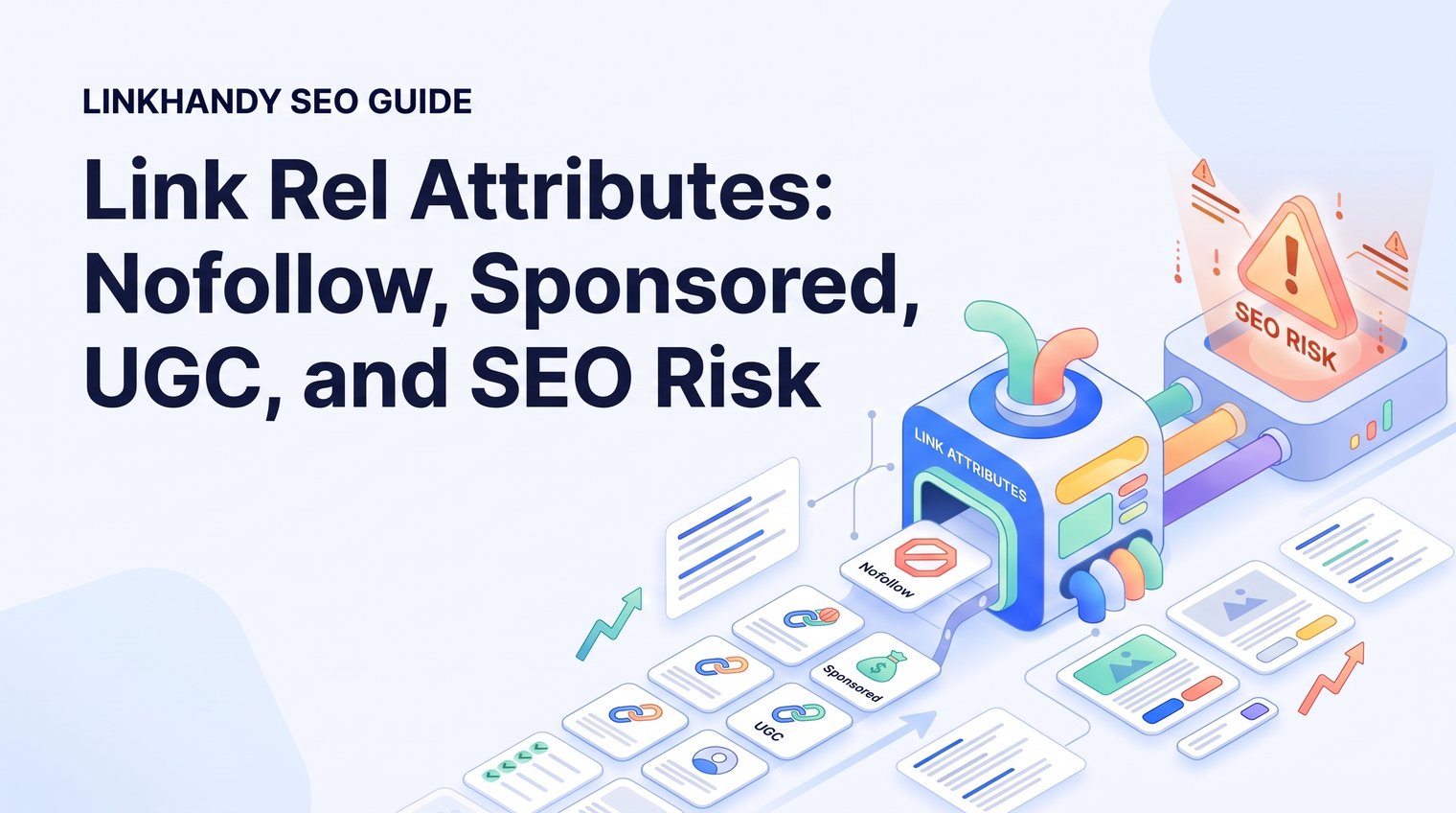 Link Rel Attributes: Nofollow, Sponsored, UGC, and SEO Risk