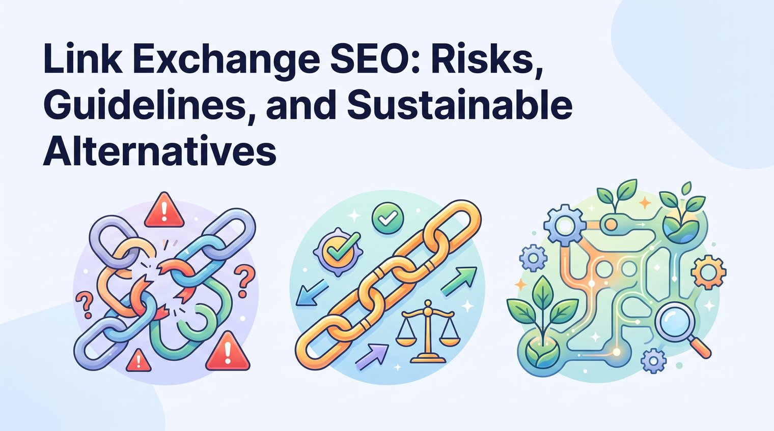 Link Exchange SEO: Risks, Guidelines, and Sustainable Alternatives