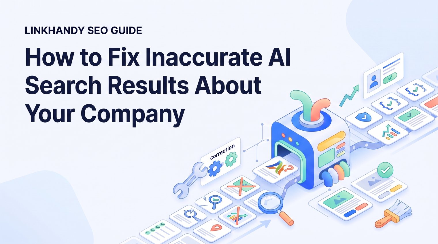 How to Fix Inaccurate AI Search Results About Your Company