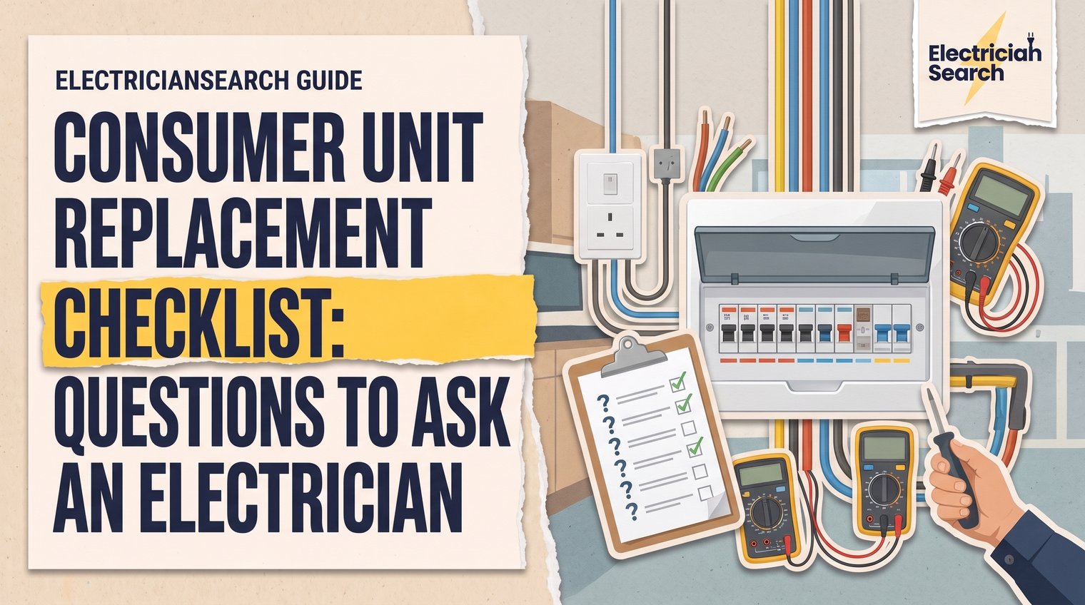 Consumer Unit Replacement Checklist: Questions to Ask an Electrician