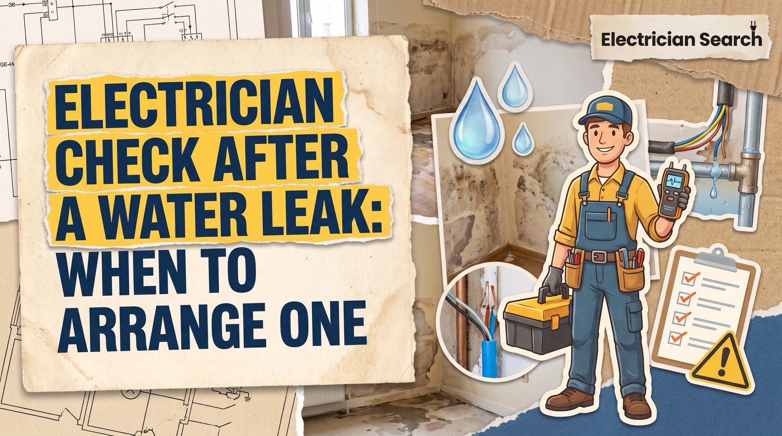 Electrician Check After a Water Leak: When to Arrange One