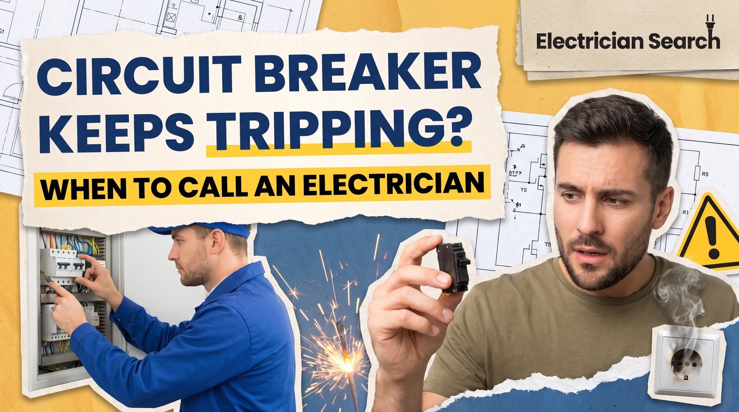 Circuit Breaker Keeps Tripping? When to Call an Electrician