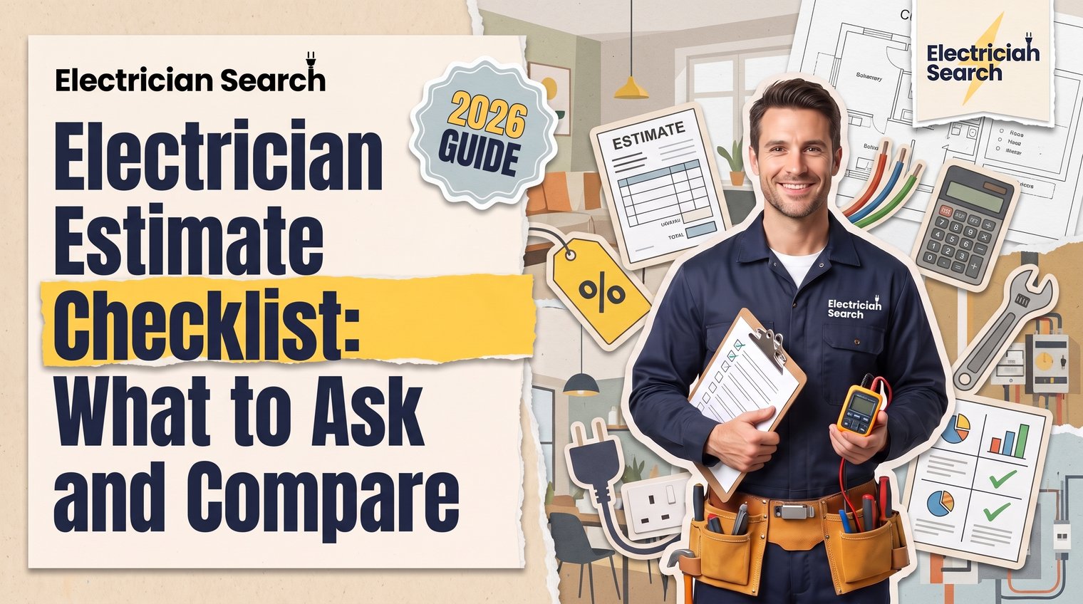 Electrician Estimate Checklist: What to Ask and Compare