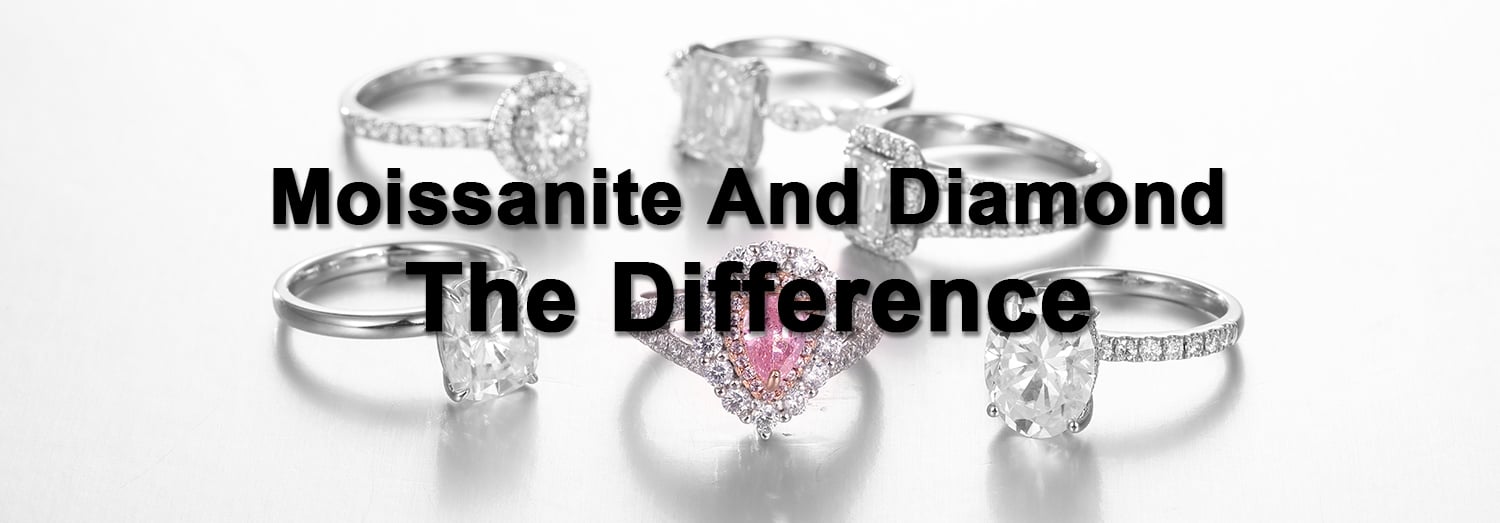 Moissanite vs. Diamond: The Difference